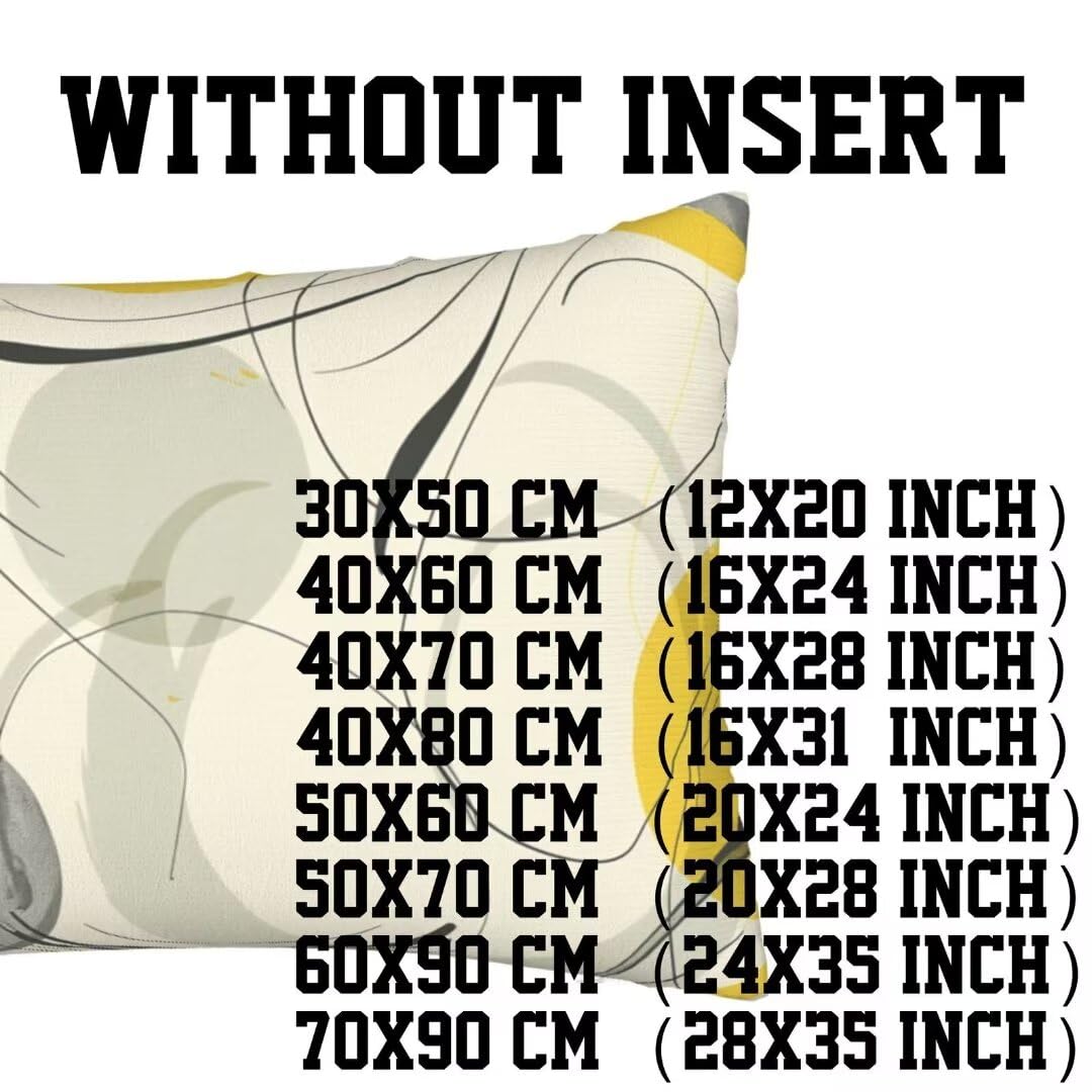 Outdoor Kissenbezug 50x70cm 2er Set Braun - Wetterfest & Wasserdicht Für Balkon Und Garten