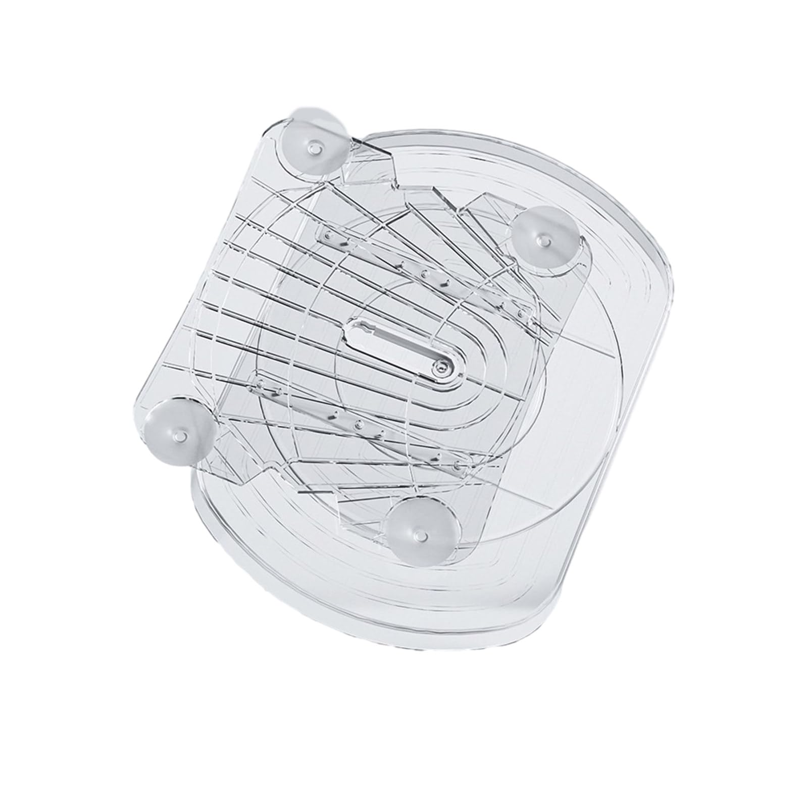 Bandeja giratoria de 360 grados, soporte de almacenamiento para ahorrar espacio, práctico organizador para condimentos y bebidas, capacidad de carga para baño, cocina