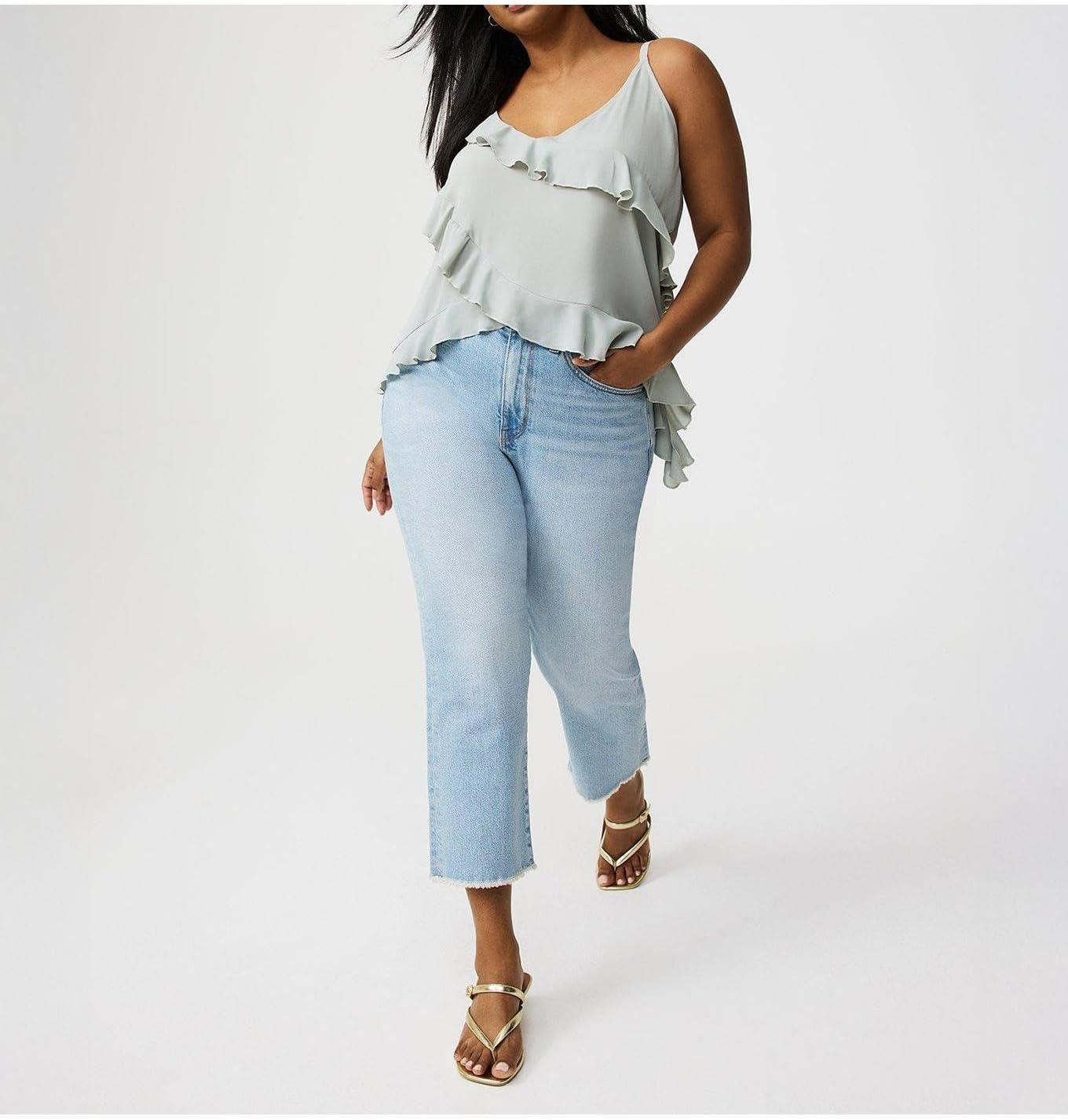 Torrid Women's Plus Size Georgette Ruffle Cami - Image 6