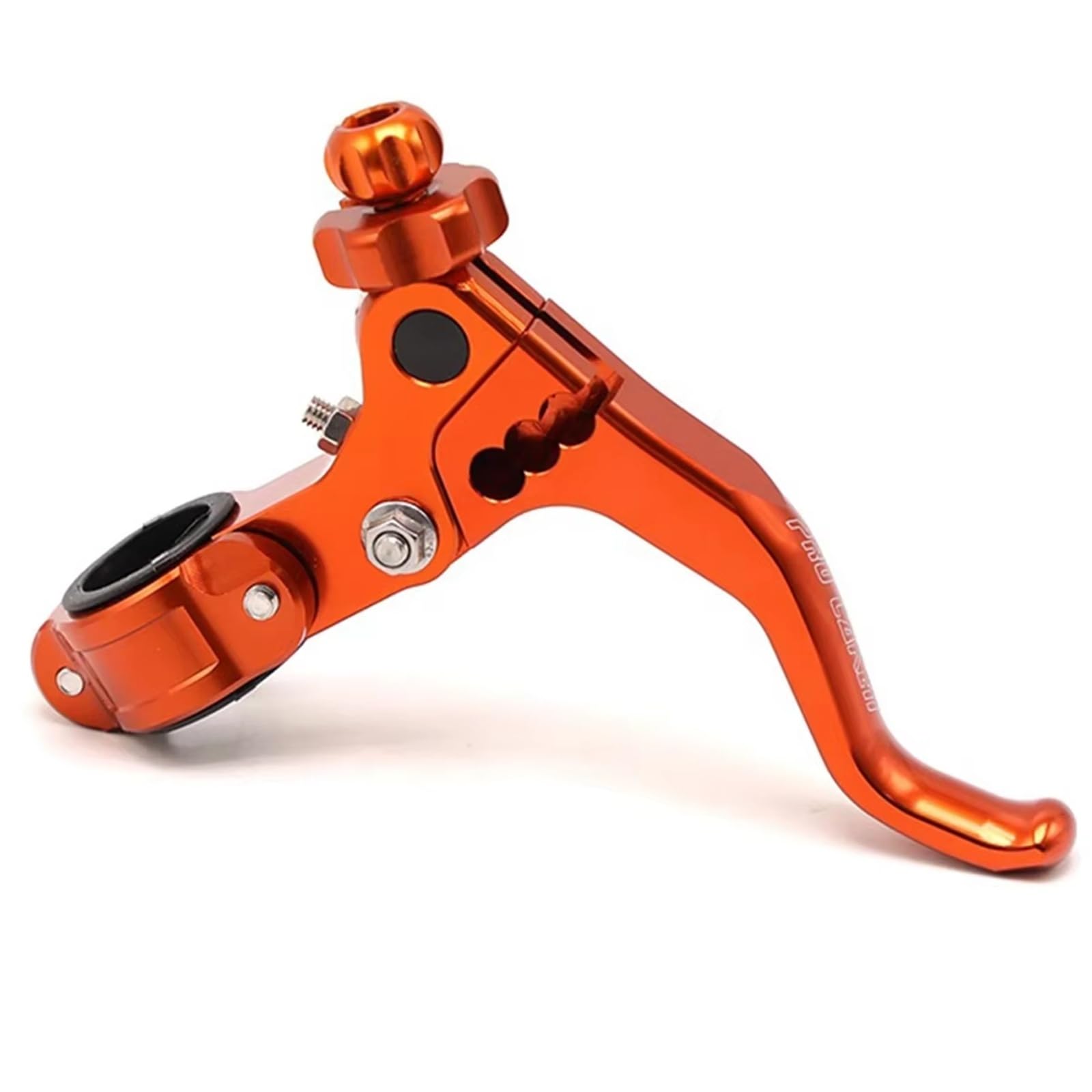 BeiZhengbhD Clutch Lever Handlebar Short Stunt Clutch Lever for CBR 600 for F2 for F3 for F4 for F4i 650F for CBR1000RR for CRF250R for CRF450R for CRF250L for CRF250M(Orange)