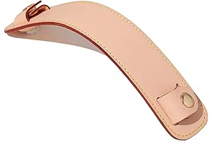 Doxo Vachetta Leather Shoulder Strap Pad for Handbag Tote Felt Bag Fits...