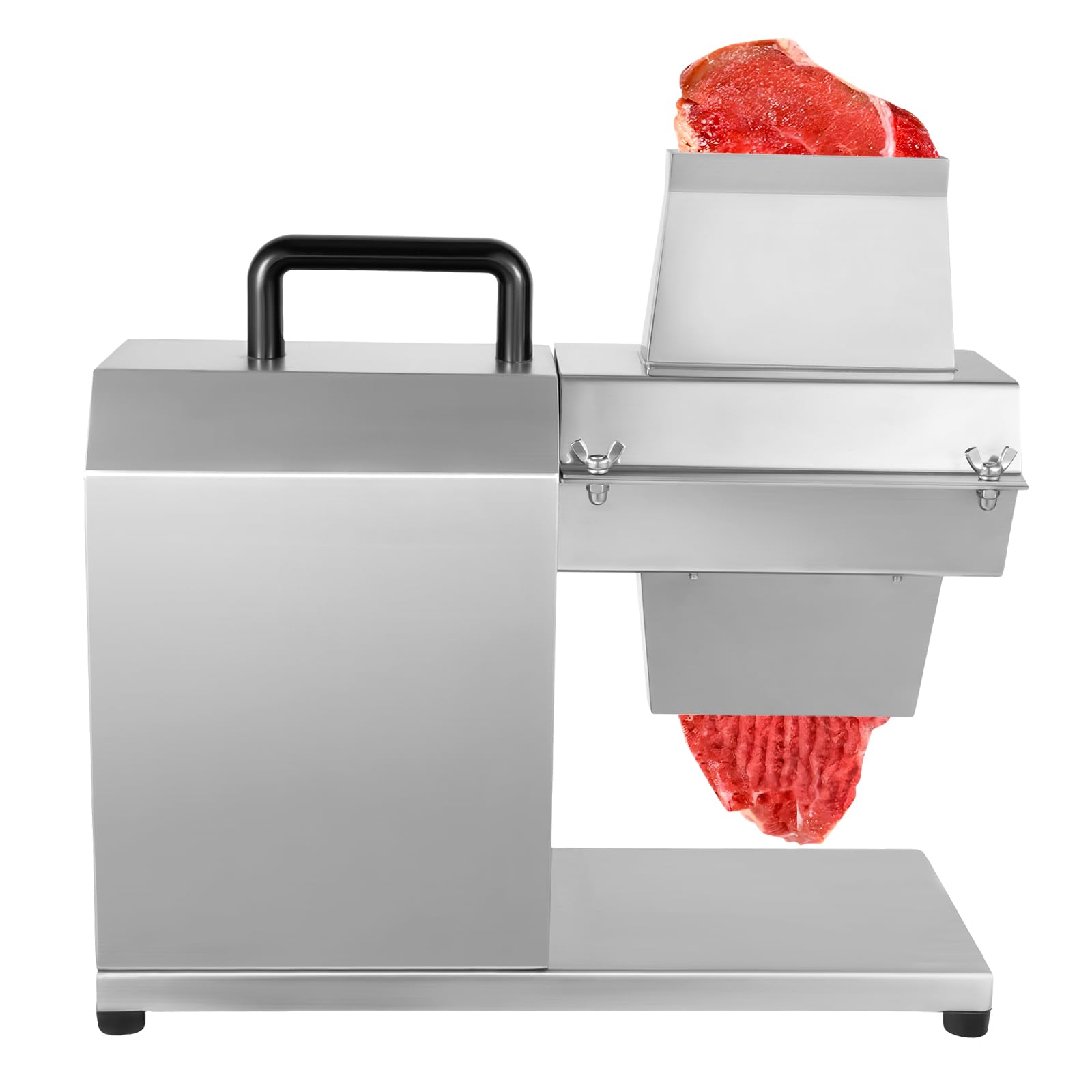 Dodoam Electric Meat Tenderizer Machine, 450W 110V Stainless Steel Beef Steak Flatten Commercial Home Kitchen Beef Turkey Chicken Pork Tenderizing Tool