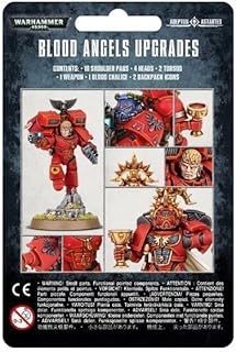 GAMES WORKSHOP 99070101013 Blood Angels Upgrades Tabletop and Miniature Gaming