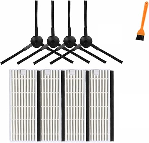 Cubierta de cepillo principal lateral Hepa, filtro Hepa, accesorios de repuesto, compatible con Chuwi, compatible con ILife A4 A4S A40, compatible