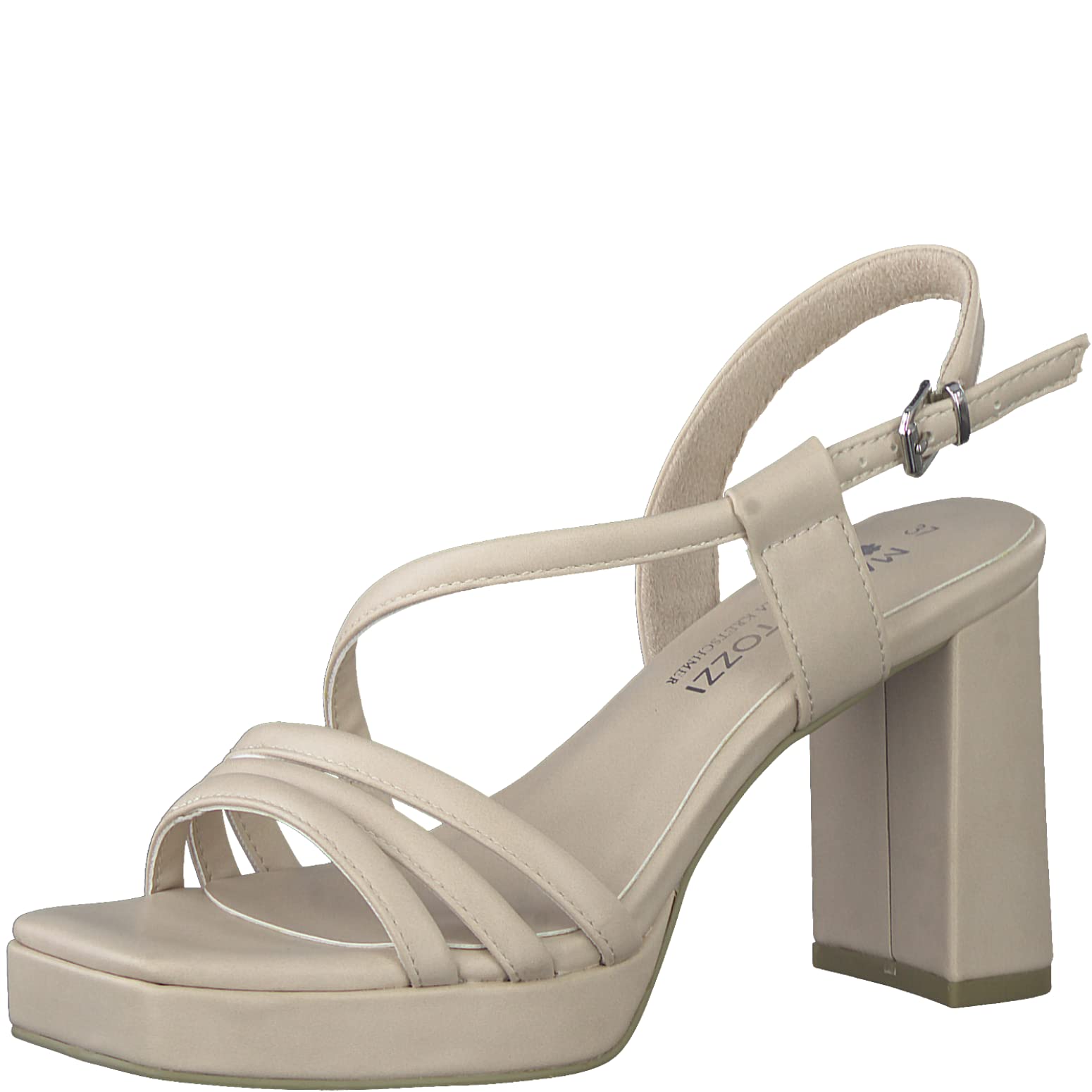 MARCO TOZZI Women's 2-2-88305-20 Heeled Sandals, Blush, 7 UK