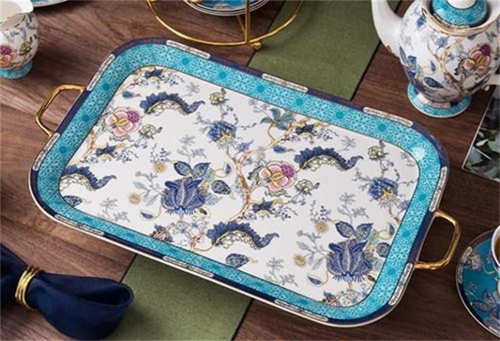 Puchar kawy kawy i spodek zestaw Handmade porcelana Brytyjska herbata zestaw filiżanki kawy z pudełko zestaw kawy zestawu