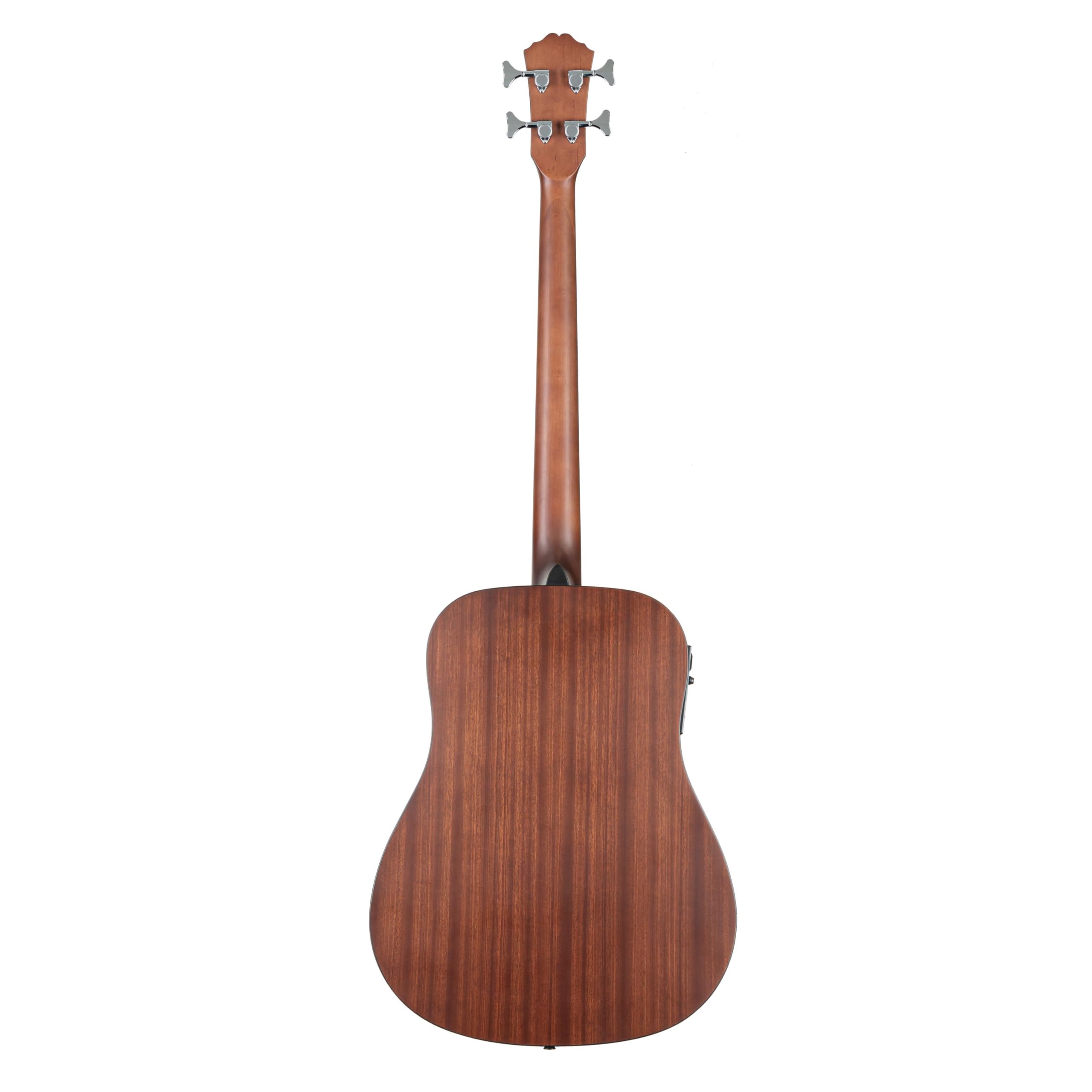 J&D ABG-Solo Natural Akustikbass, Hochwertiger Bass, Beeindruckender Klang