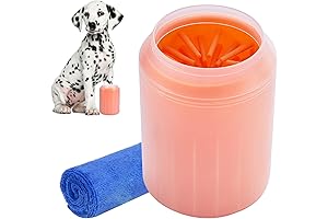 2-in-1 Pet Paw Cleaner Cup: Keep Your Furry Friend's Paws Pristine