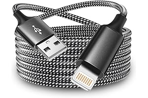 USB A to Lightning Cord 3 ft,iPhone Charger Cable