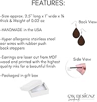 Vista 4 de Green Tractor Earrings, Gift for Farmer, Farm Earrings