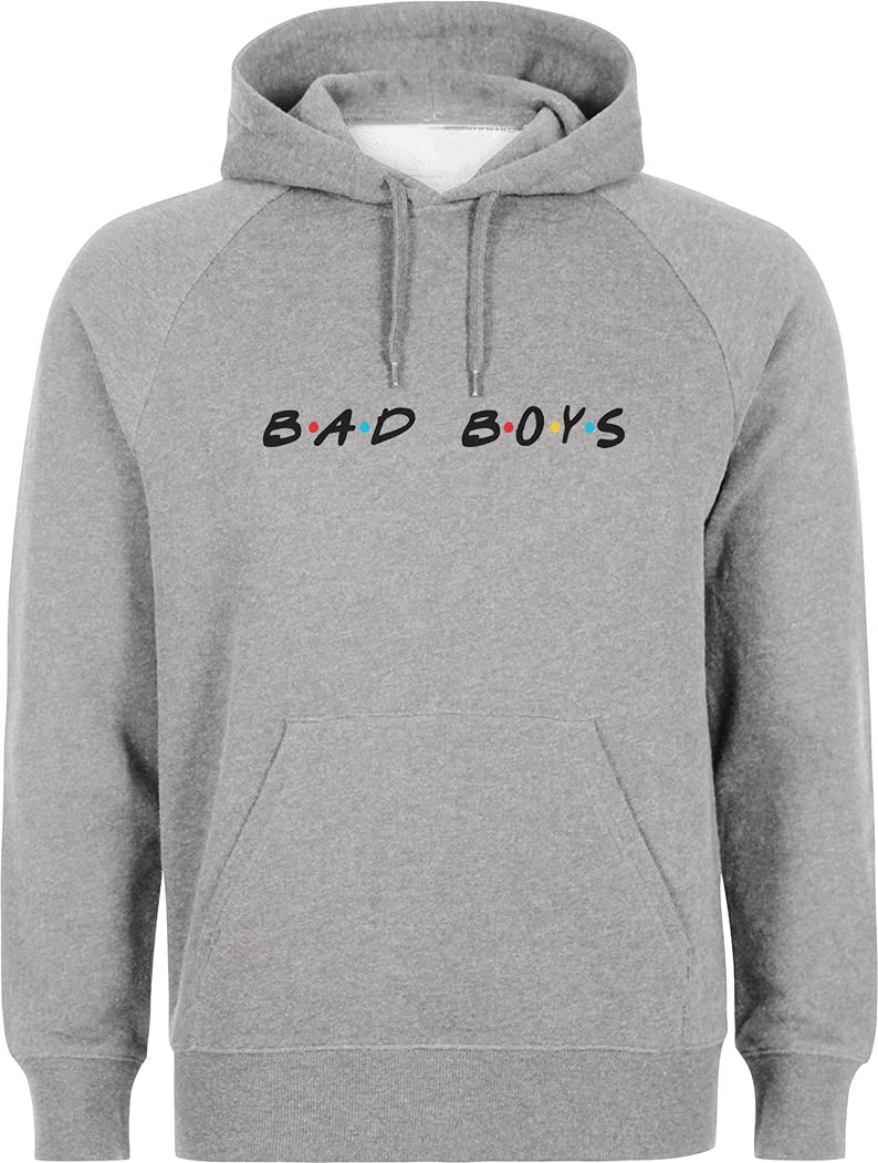 Bad Police Cops Tv Series Tributo Pullover Hoodie., Grigio, L