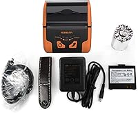 Vista 5 de Impresora POS portátil Rongta de 80 mm, impresora térmica móvil de recibos, conexión USB y Bluetooth, compatible con teléfono Android,