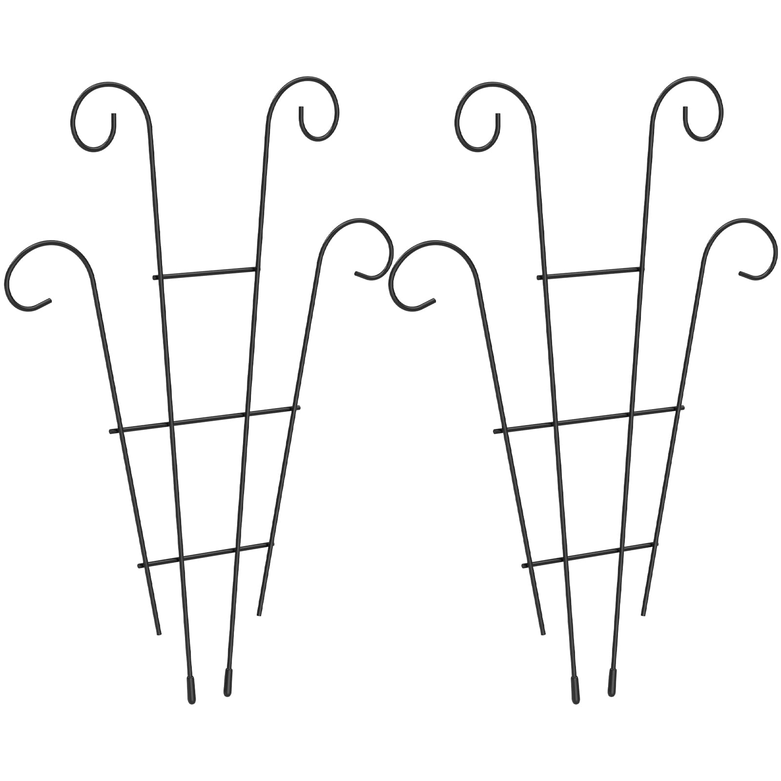 ZJRDYYK 2PCS Plant Support Stakes for Potted Plants, Garden Plant Stakes and Supports, Climbing Plant Support Structures for Monstera, Pothos,