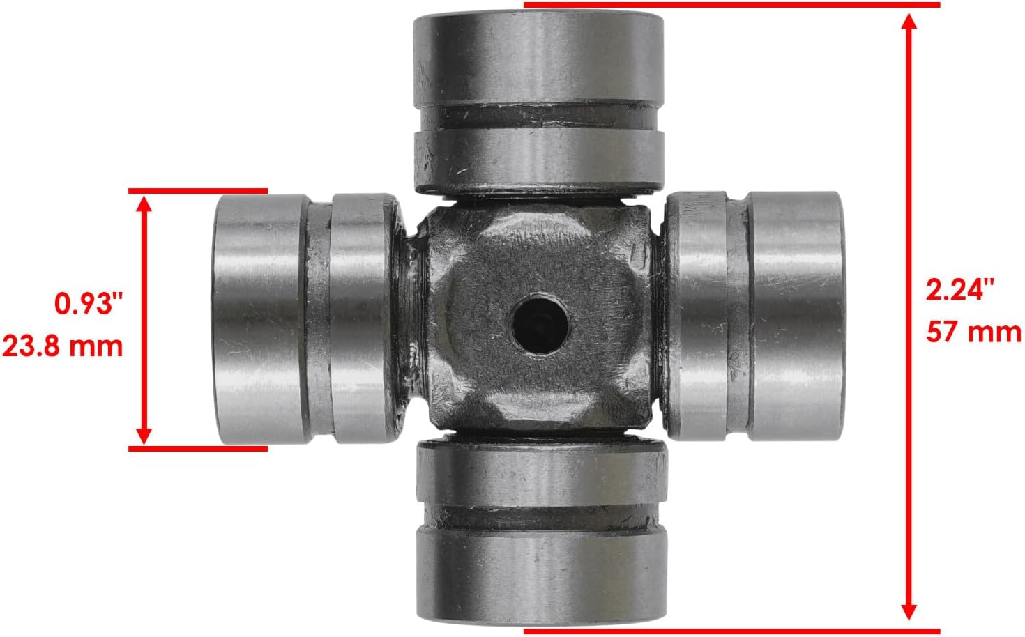 Powersports Replacement Parts for 3 Front Rear Prop Shaft U-Joint For Polaris RZR 1000 / RZR XP 4 1000 2016-2021 Mod-C33C-9198