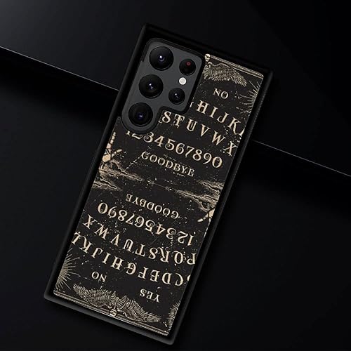Miniatura 2 de DAIZAG Funda compatible con Samsung Galaxy S23 Ultra, diseño de Ouija de bruja para niños y niñas, suave y delgado, gráfico de TPU a prueba de
