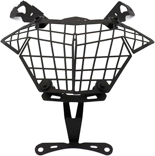 YNTIME Motorcycle Accessories for Kawasaki VERSYS X300 X250 Headlight Protector Grille Guard Cover Protetion Grid Lampshade (Color with Logo)