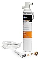 Vista 5 de InSinkErator F-HC3300MBLK dispensadores de agua fría y caliente, negro mate y sistema de filtración de agua debajo del fregadero estándar F-1000S