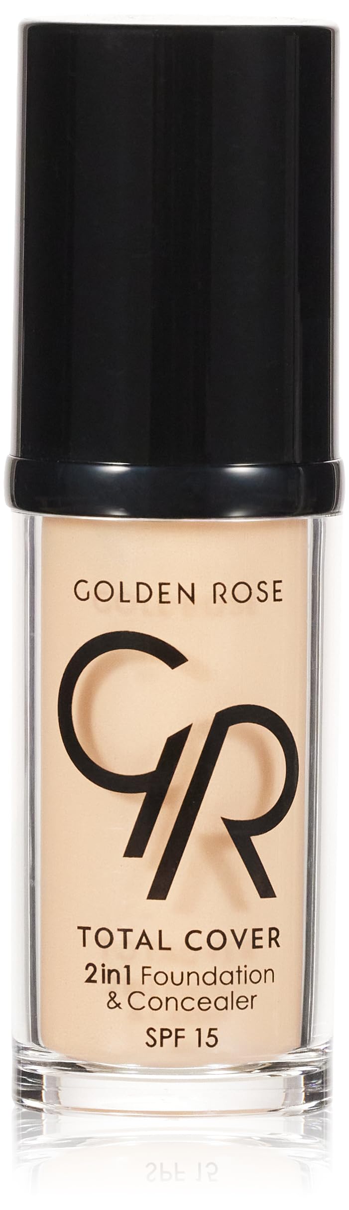 Golden Rose Total Cover 2 in 1 Foundation & Concealer Fondöten ve Kapatıcı No: 022