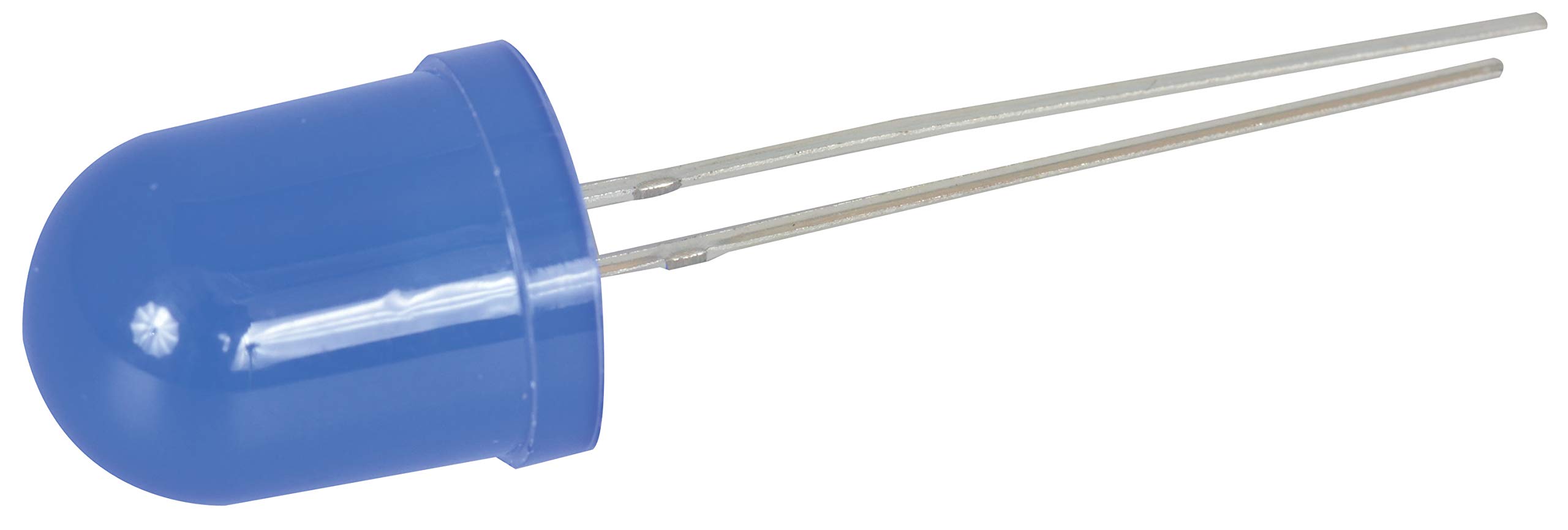 MCDMCD-10003UBD LED, 600mcd, 470nm, Jumbo Diffused, 0.394" Dia x 0.394" H, Blue (Pack of 5)