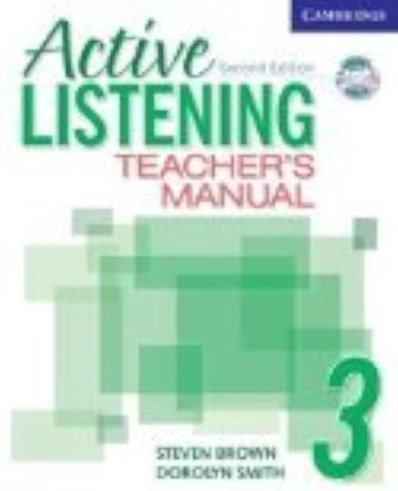 Amazon.com: Active Listening 3 Teacher's Manual with Audio CD