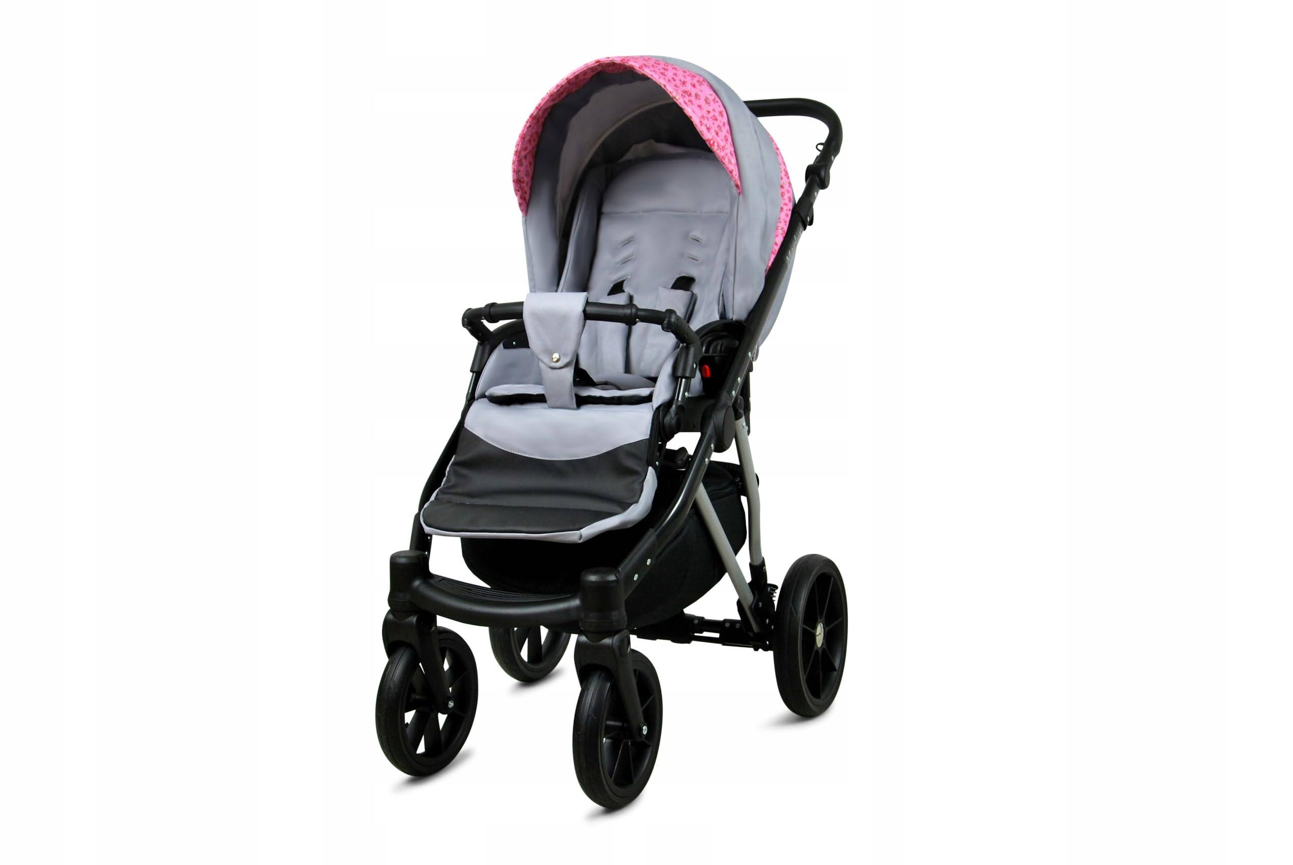 BabyLux® Wózek dziecięcy kompletny zestaw 3 w 1 - Marlux Magnetic - w tym gondola dla niemowląt, wędka, fotelik samochodowy - system kombinowany dla niemowląt, z torbą do przewijania, osłoną