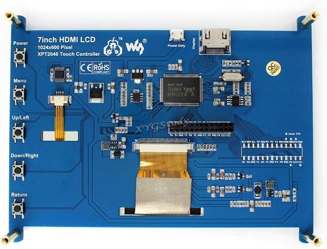 Limited Discount 7 inch 1024×600 Resistive Touch Screen HDMI Interface LCD Raspbian Ubuntu Driver Mini PC Computer Monitor Supports Raspberry Pi 4 3 2 Model B B+ @XYGStudy New Deal 7 inch 1024×600 Resistive Touch Screen HDMI Interface LCD Raspbian Ubuntu Driver Mini PC Computer Monitor Supports Raspberry Pi 4 3 2 Model B B+ @XYGStudy