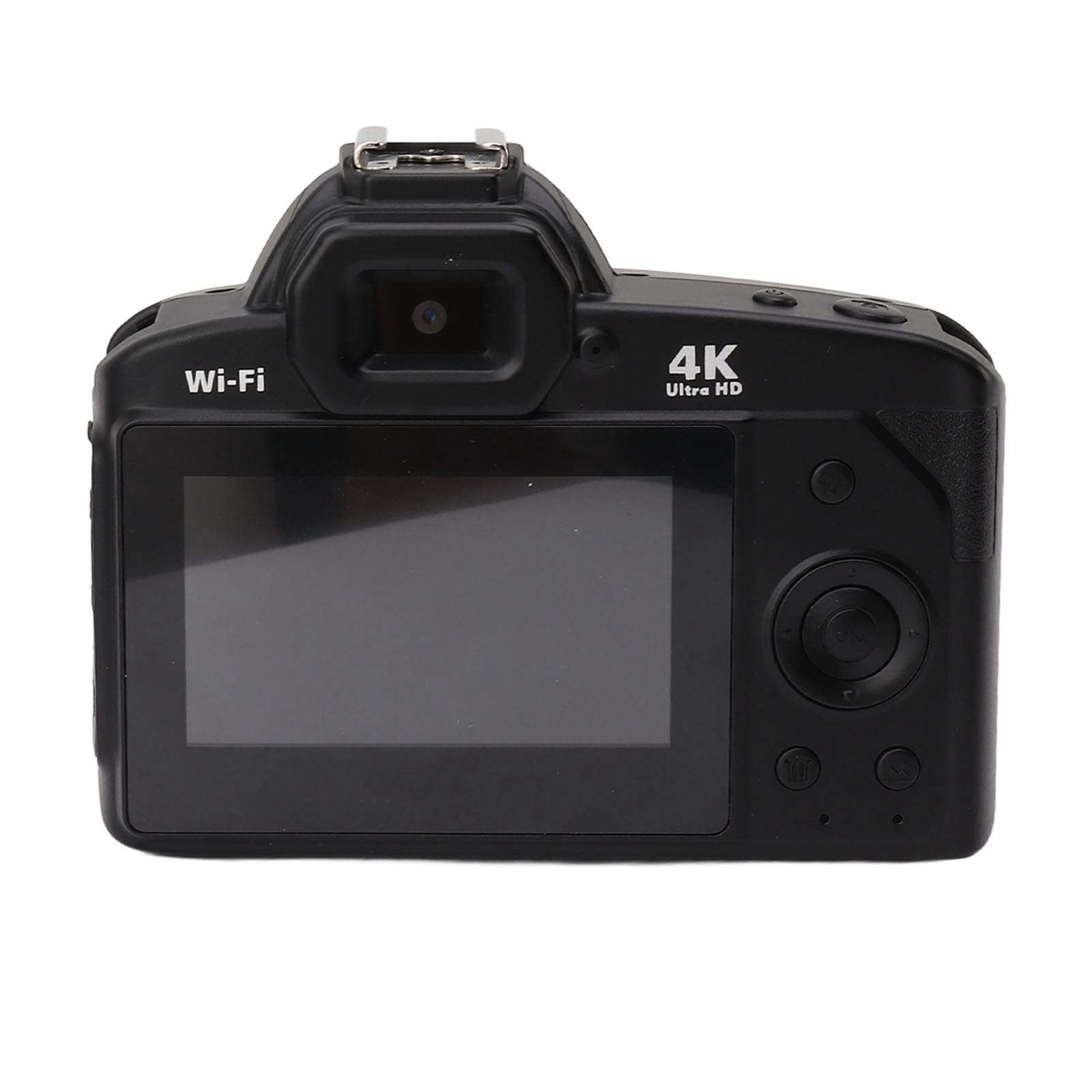 Cámara Digital 4K con Enfoque Automático, 64MP, Pantalla a Color, Zoom Digital 16x, Función Selfie, para Principiantes en Fotografía