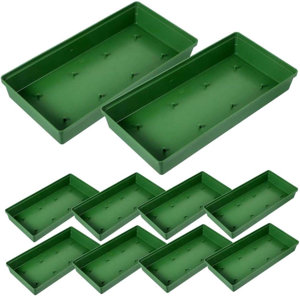 Milisten 12 Pack Floral Foam Bowls Decorative Trays for Fresh Flower Arrangements Wedding Centerpieces