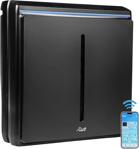 Rabbit Air A3 SPA-1000N HEPA Purifier (Black)