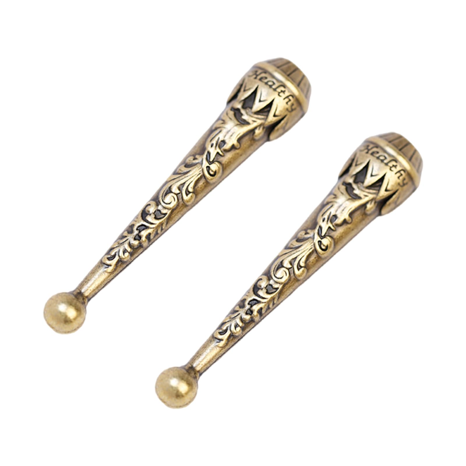 MICFENY Stylish Necktie Clasp Decoration Engraved Bronze Pendant For Formal And Casual Attire