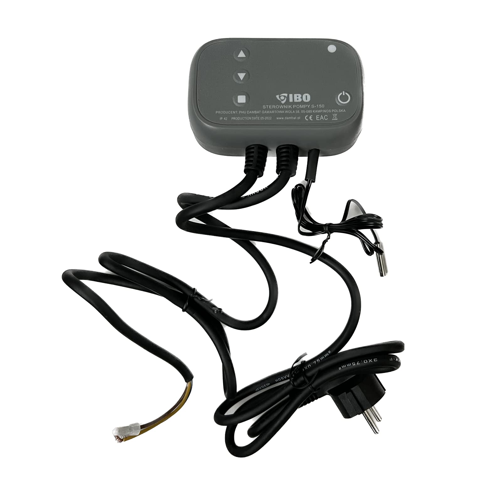 IBO Controllo della pompa di riscaldamento centralizzato S-150, centralina elettronica, controller, controllo pompa, funzione termostatica, funzione antigelo