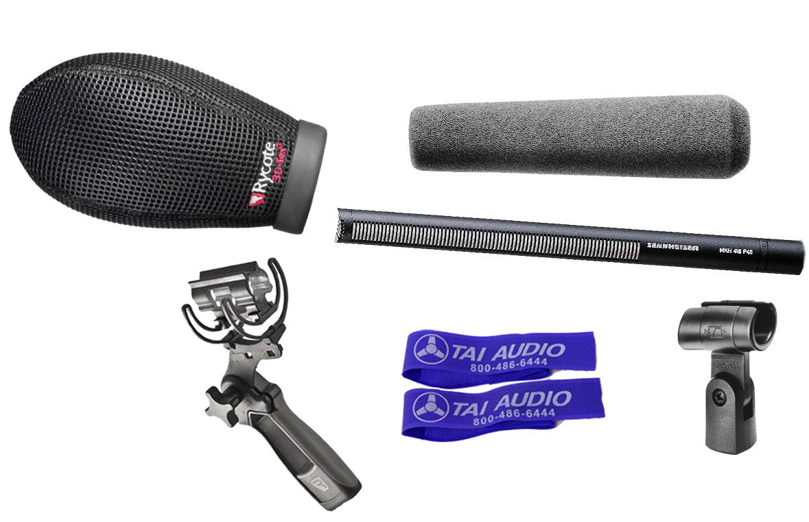 Amazon.com: Sennheiser MKH416 P48 - Micrófono de escopeta con
