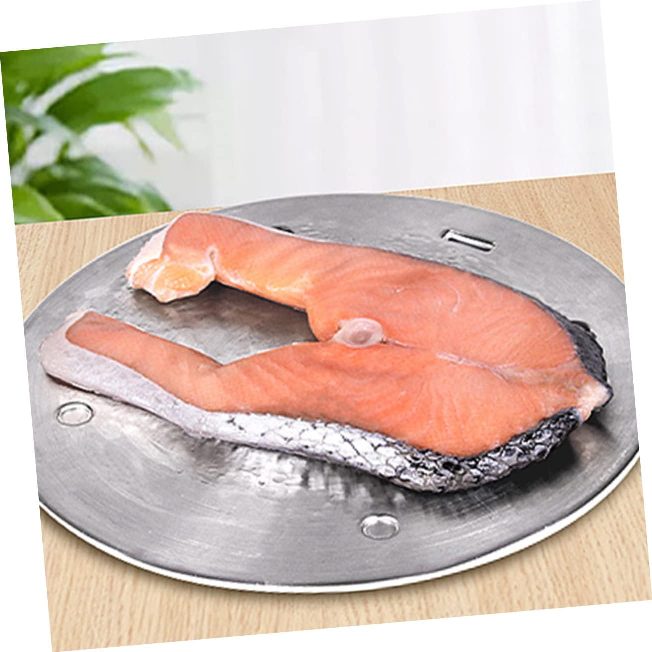 Garneck 1pc Stainless Steel Heat Cookware Protector Stove Heat Plate Induction Cooktop for Stove