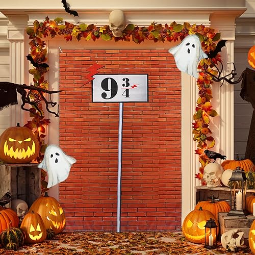 PLLYPE 9 und 3/4 Cross Station Zeichen, Wizard Party Wand Dekoration,...