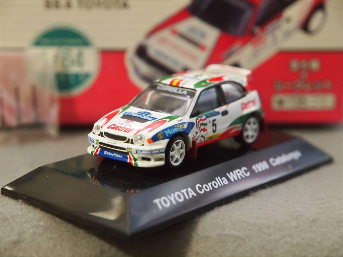 Amazon | 1/64 ミニカー Corolla WRC 1998年 Catalunya #5 CM