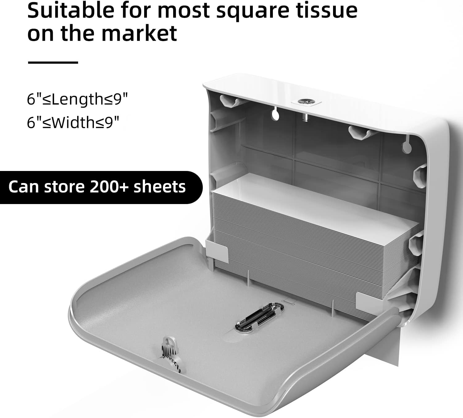 Hand Dryers 2pcs and Paper Towel Dispenser 2pcs Set Silver