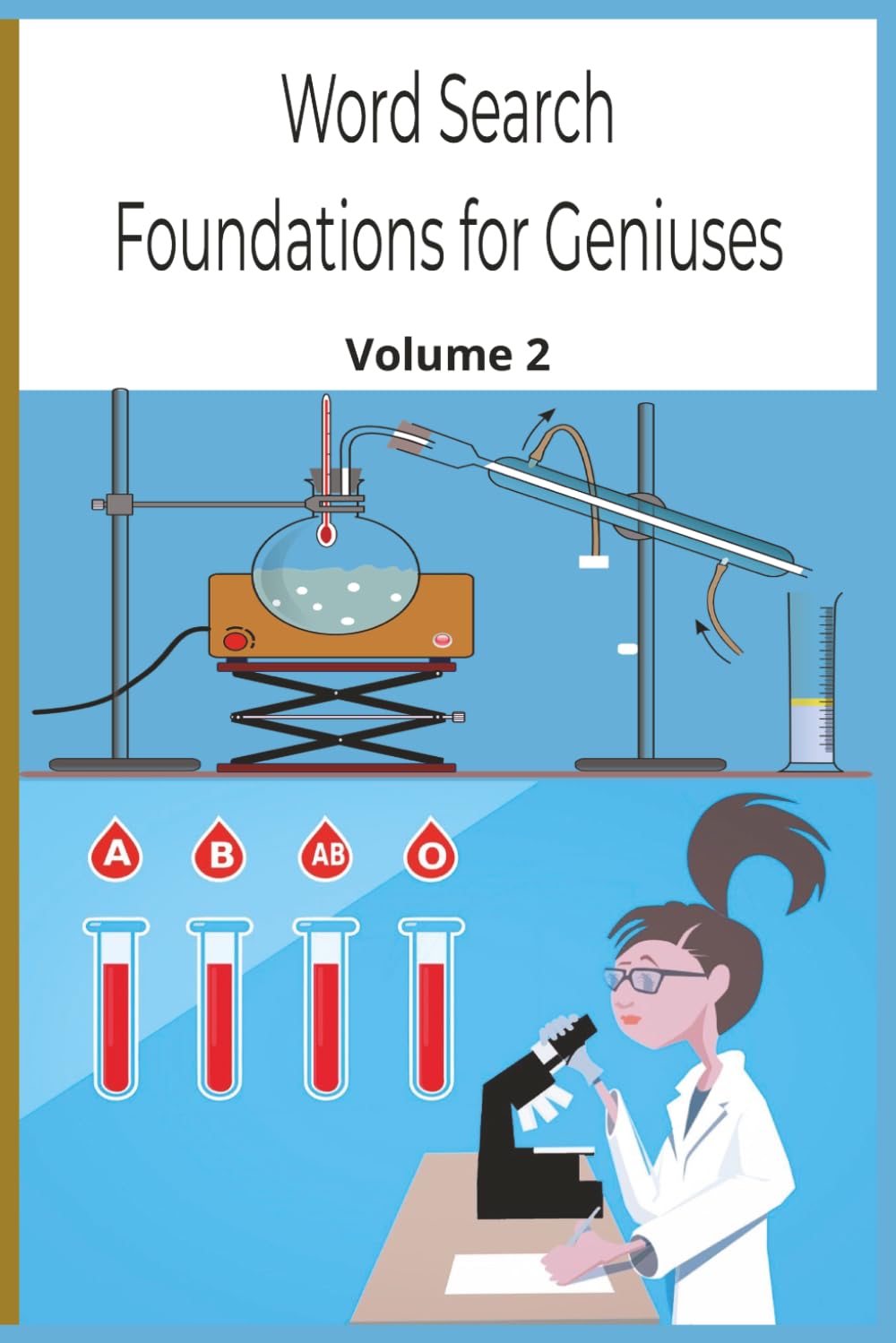Word Search Foundations for Geniuses: Volume 2 (Genius Mind Puzzle Series by LLPuzzleBooks©2026)