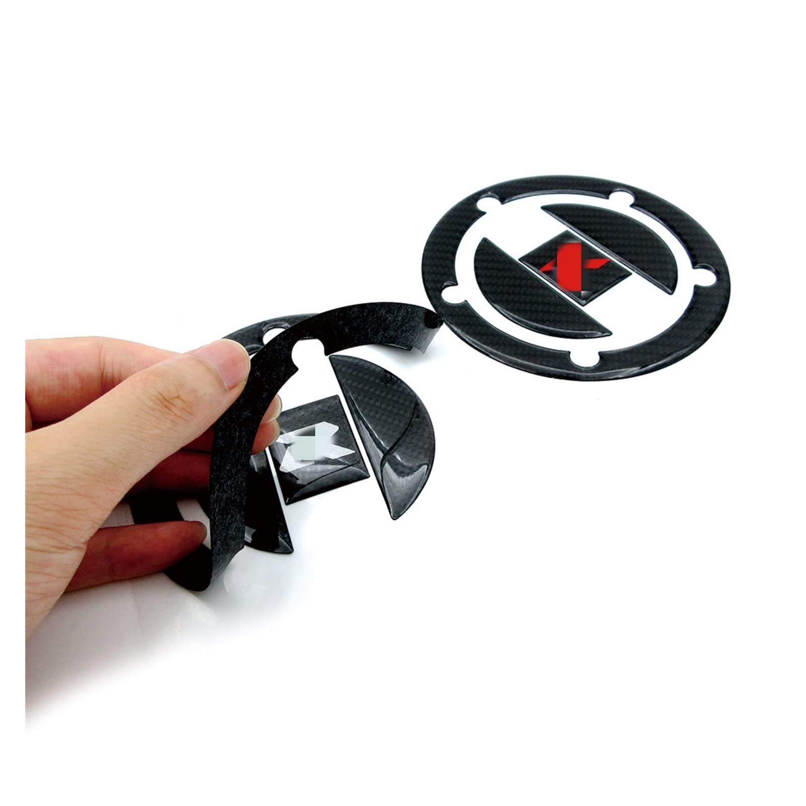 Autocollant Réservoir Autocollants Couvercle Bouchon Carburant Moto Autocollants Protection Tampon Réservoir D'huile Pour Su&zuki GSX1300R SV650 SV1000 GSXR 600F 750F K4i K9