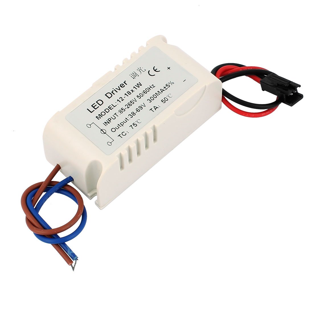 Aexit AC85-265V to DC38-69V 300mA (12-18) x1W LED Dimmer Driver Power Supply Converter Adapter (0fa65f6de61ca4a8b3be67407c7afe1b)