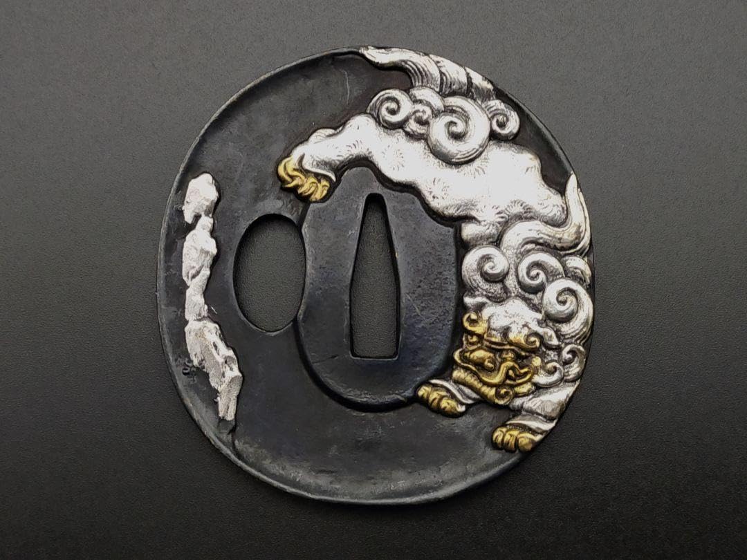 骨董刀装具鍔(つば) ②