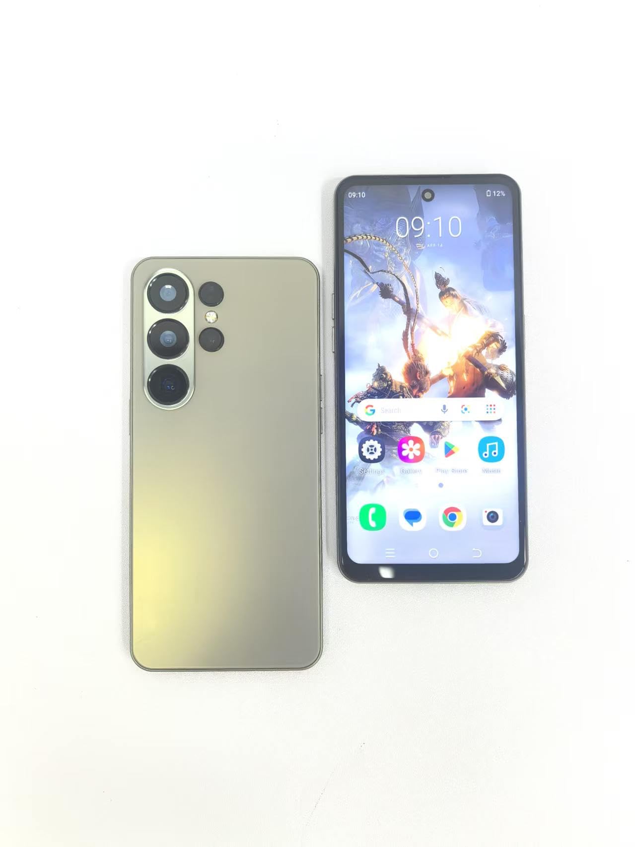 Handy ohne Vertrag, Unterstützung für 4G Network, 3GB RAM + 16GB ROM, TF-Karte erweiterter Speicher 256GB, Dual-Kamera, Dual-SIM, 4-Kern-Chip, 6,6-Zoll-Bildschirm, (grey131)