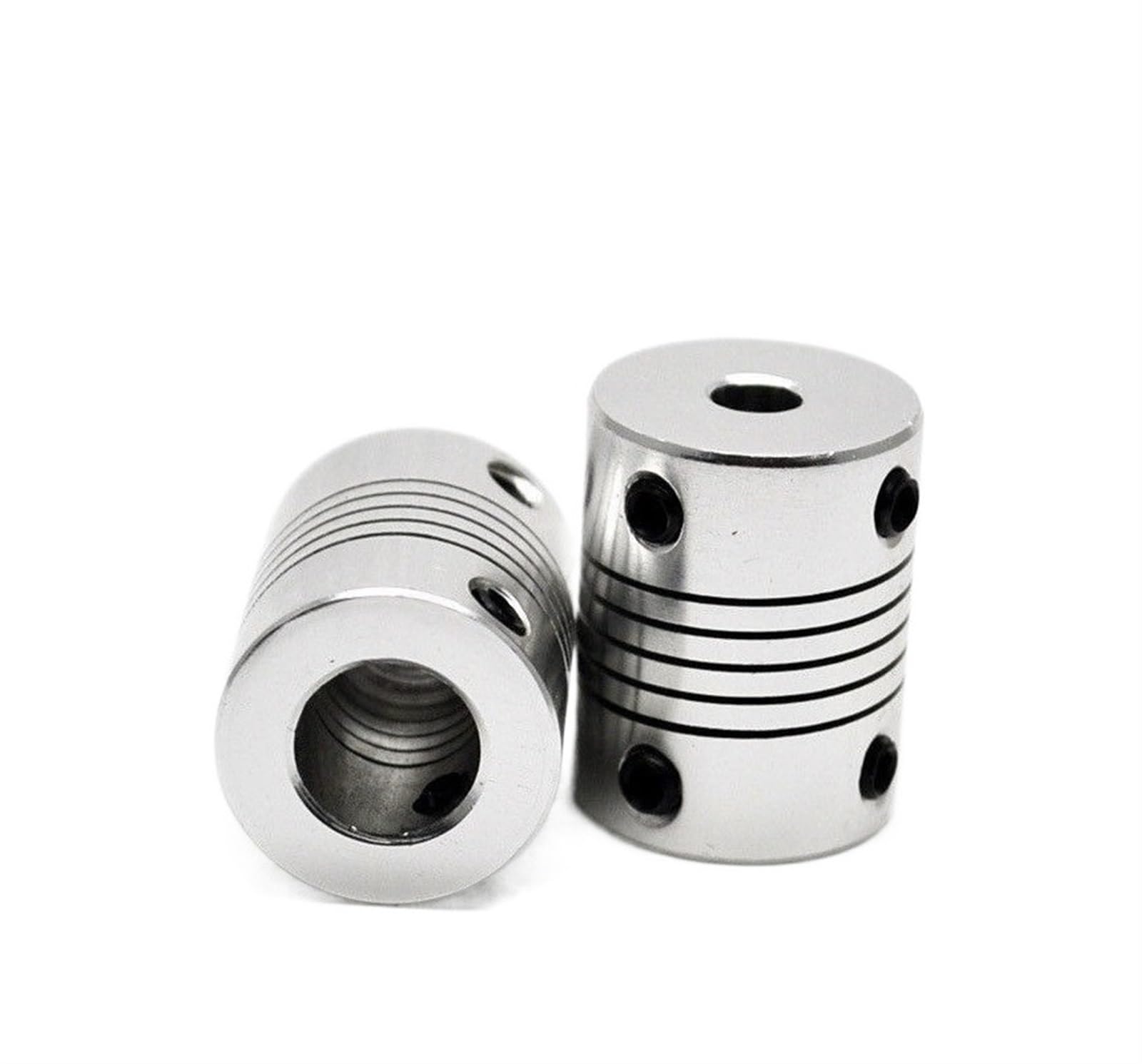 Rigid Coupling,Stainless Steel Rigid Coupling 1pcs D19L25 Aluminium CNC Motor Shaft Flexible Coupling(7 X 10)