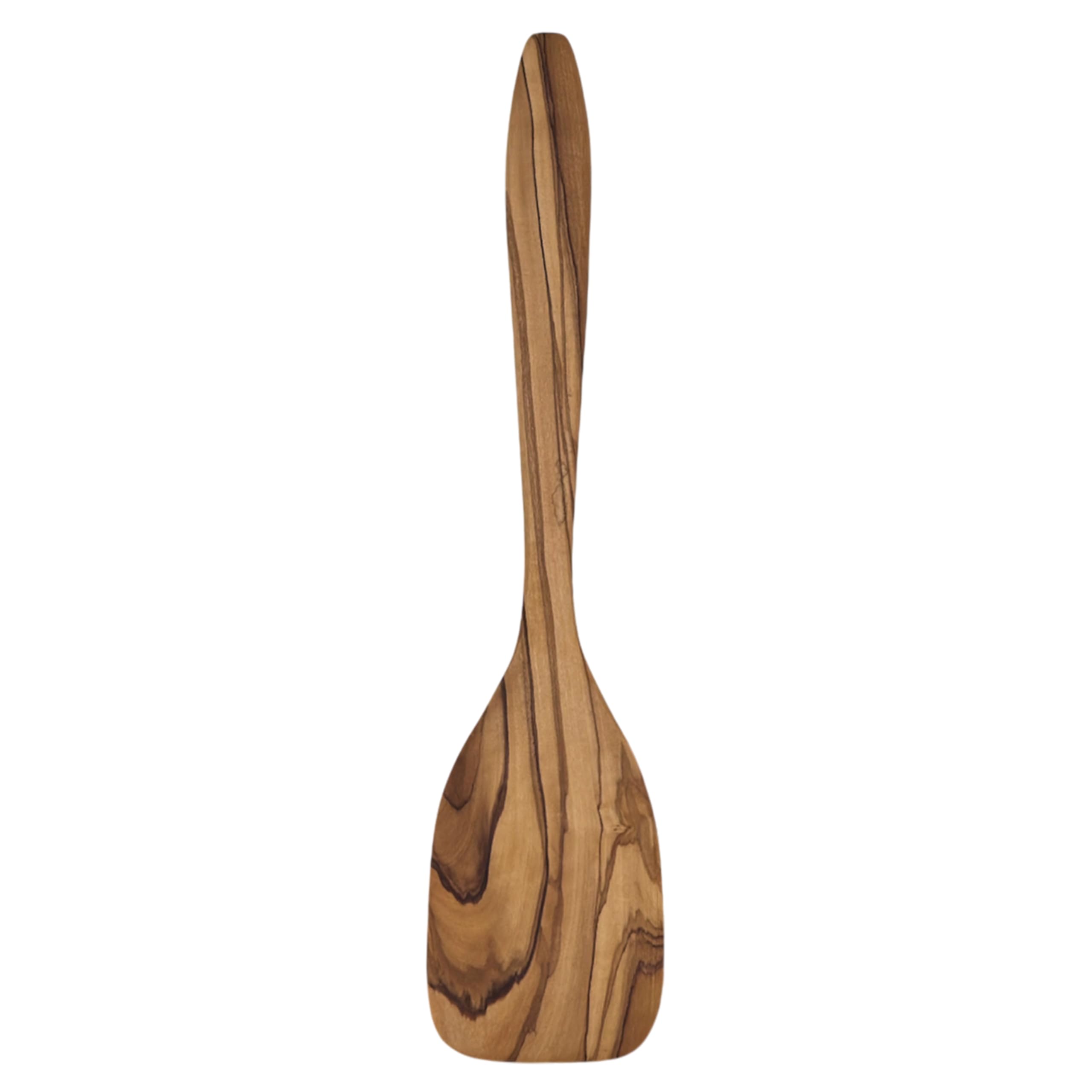 Kochbesteck Set „Desir“ aus Olivenholz – 5-teilig, 30 cm, Holz Kochlöffel & Küchenhelfer Set, langlebig, natürliche Maserung