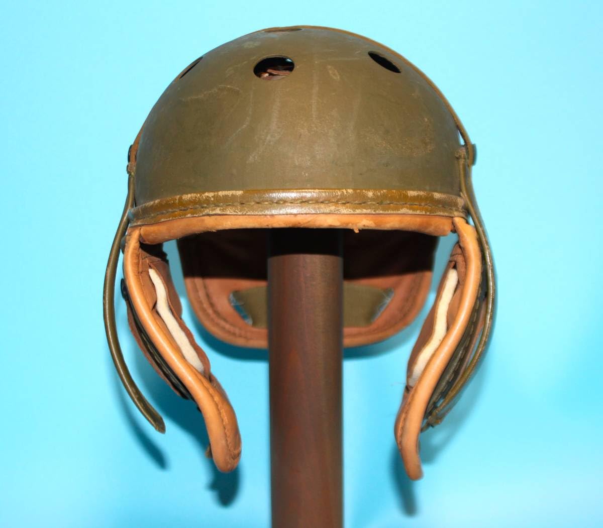 Amazon.co.jp: WWⅡ 米軍 実物 タンカースヘルメット 戦車兵 : おもちゃ 