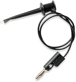 Pomona Mini Hook Test Lead, 60 in. L, Red, 300VAC