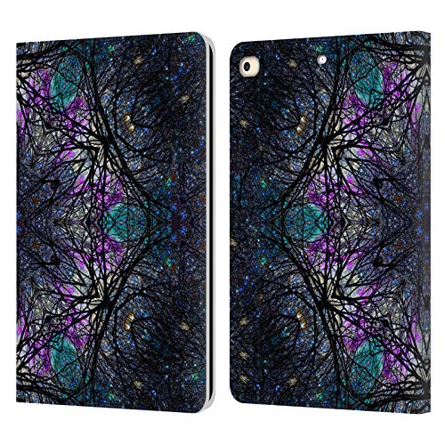 Housse iPad 9.7 étui portefeuille Haroulita Mandala compatible iPad 2018 2017
