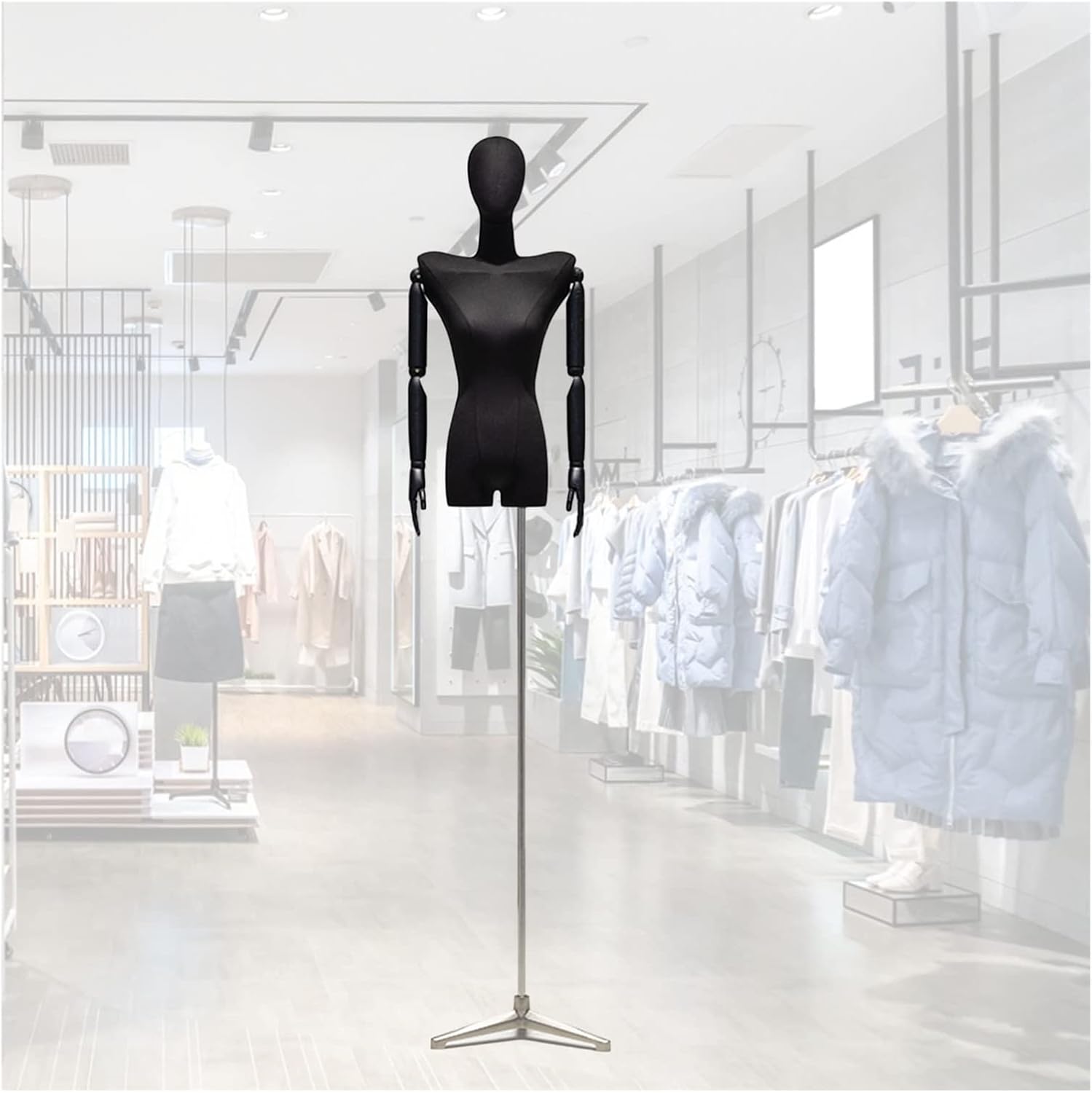 Female Dress Form Female Mannequin Torso Body, Warping Shoulder Design