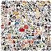 200 pcs Autocollants Japonais de Dessins animés Mixte, Autocollants pour ordinateur portable, autocollants en vinyle pour bagages, skateboard, voiture, enfant et adolescents