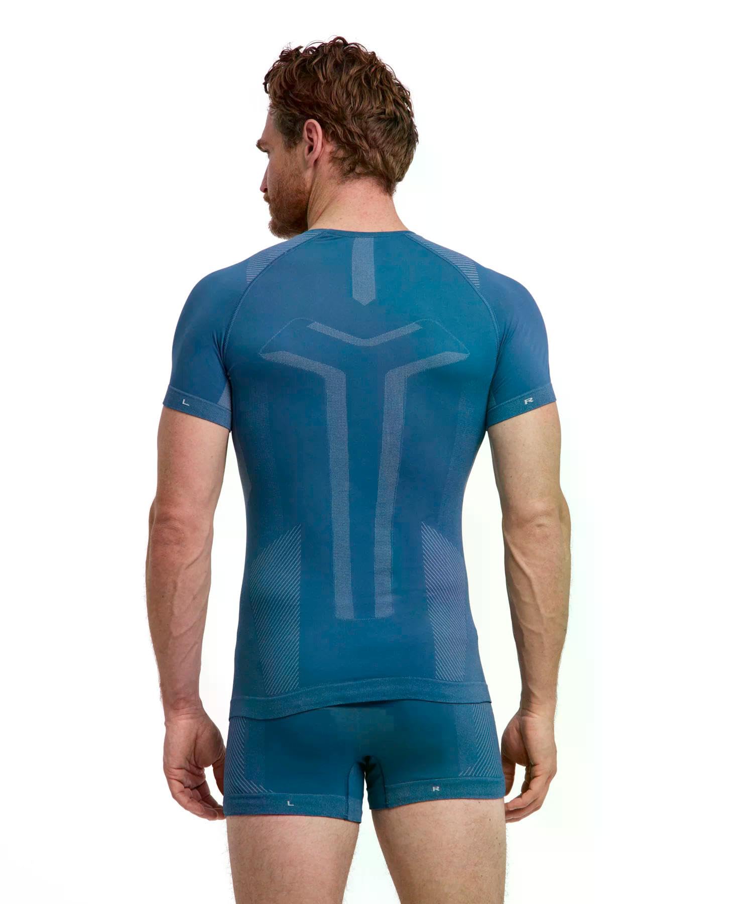 FALKE Mężczyźni Warm Round Neck szybkoschnące chłodzące Ciepła
