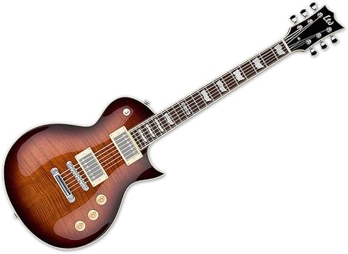 Miniatura 1 de ESP LTD EC-256FM - Guitarra eléctrica, color marrón oscuro